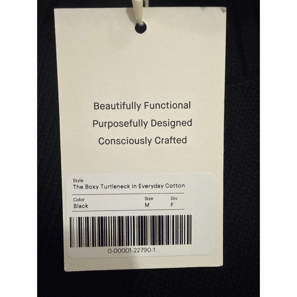 Boxy turtleneck sweater Everlane women’s M - Picture 2 of 2